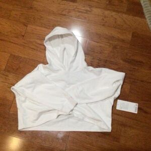 lululemon all yours cropped hoodie